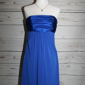 David’s Bridal Strapless formal dress